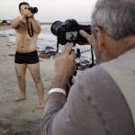 Anton models the new weather-resistant Pentax K-5